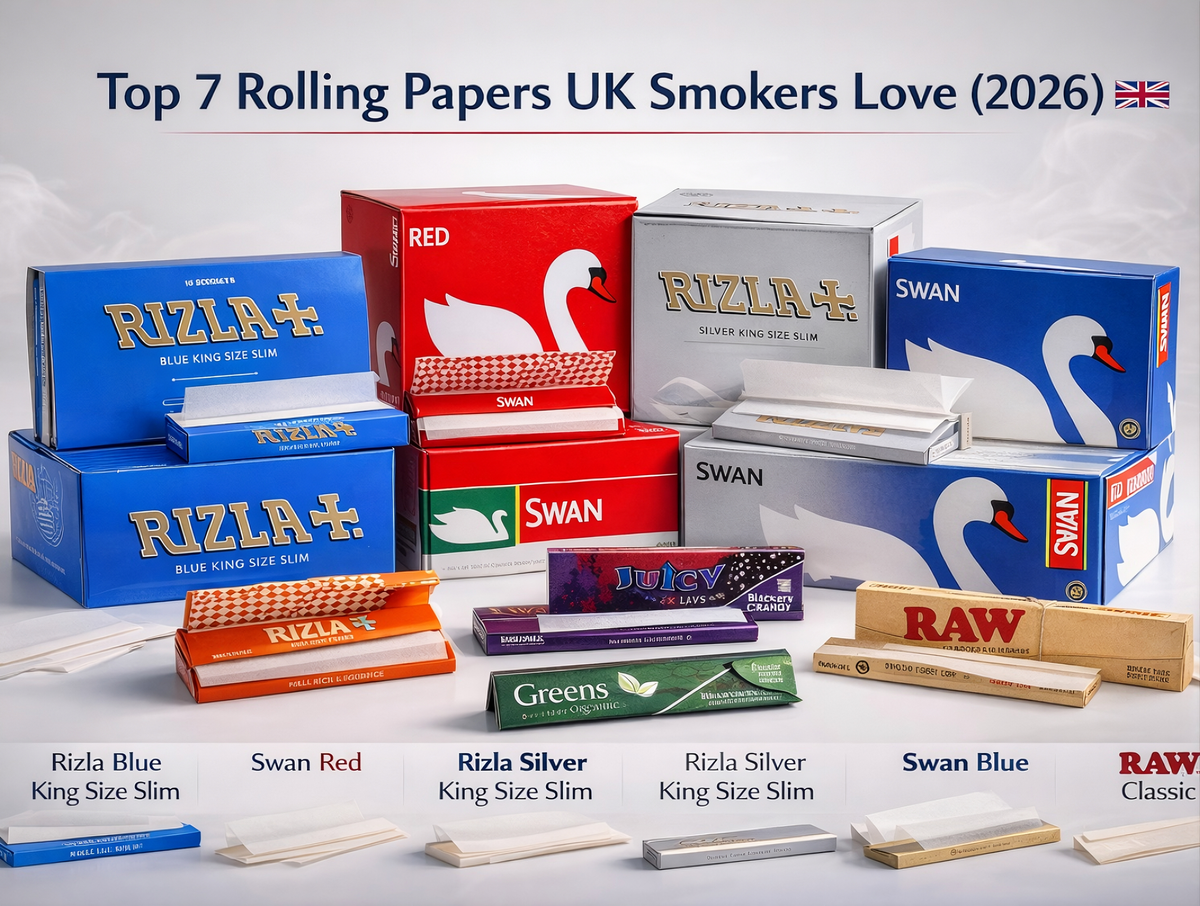 Top 7 Cigarette Rolling Paper In The UK (Stop Bad Burns!) – VapoHub