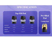 Geek Vape Sonder Q Vape Pods, Pack of 3