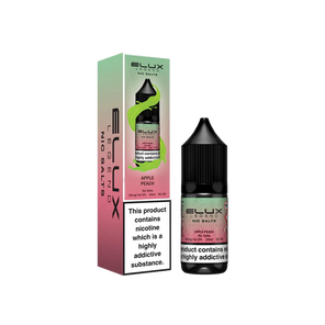 Apple Peach nic salt elux legend eliquid or vape liquid for UK