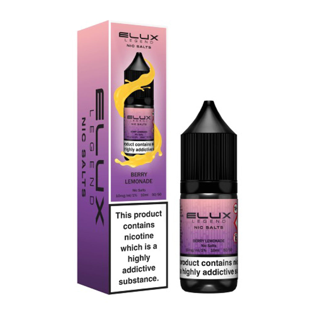 Elux legend Nic Salts Berry Lemonade vape juice