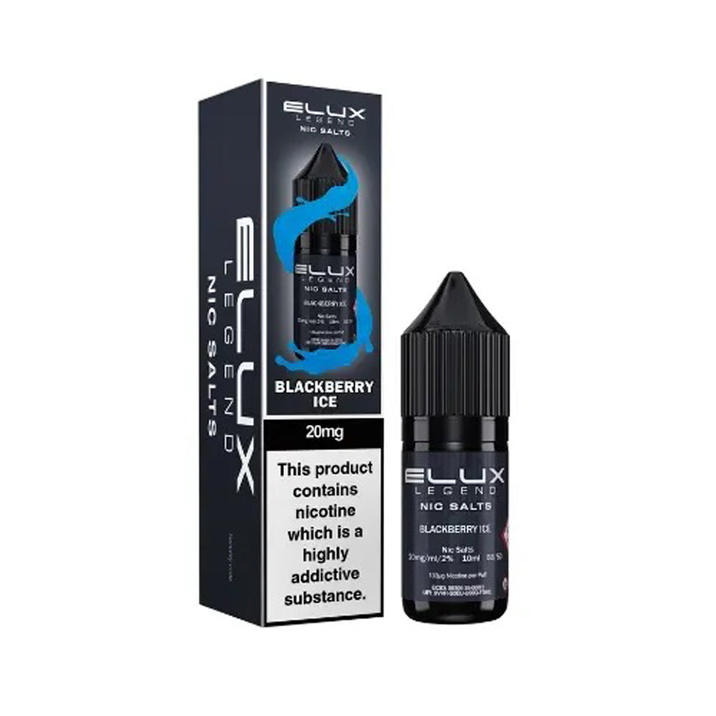 Elux Nic Salts Blackberry Ice vape juice