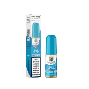 Blue Ice Pop Nic Salt E-Liquid by Bar Juice 5000 10ml