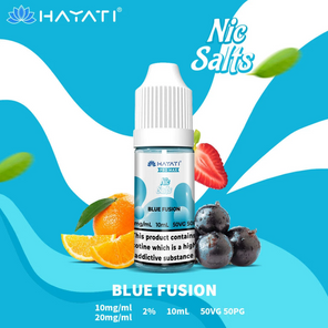 Hayati Nic Salts Blue Fusion e-liquid