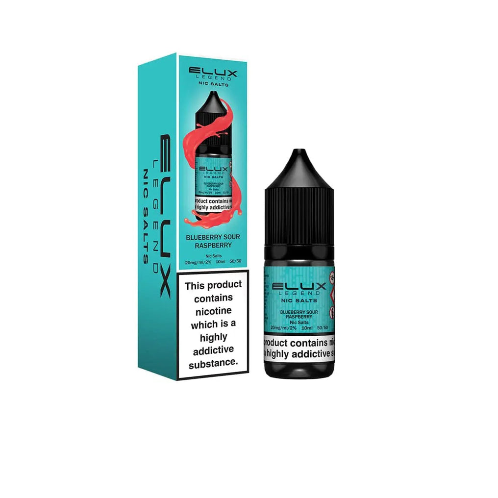 Elux Legend Blueberry Sour Raspberry nic salt vape juice