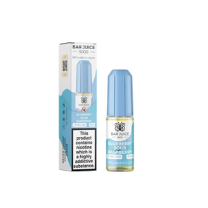 Blueberry Sour Raspberry Nic Salt E-Liquid by Bar Juice 5000 Salts 10ml