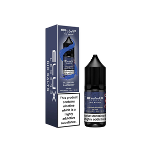 Elux Nic Salts Blueberry Raspberry e-liquid or Vape Juice for UK