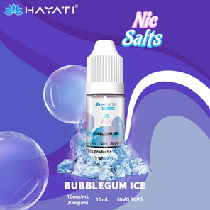 Hayati pro max Nic Salts Bubblegum Ice e-liquid