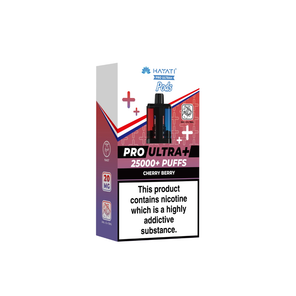 Cherry Berry hayati pro ultra plus 25000 prefilled pods