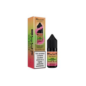 Elux Cherry Sour Raspberry vape juice or eliquid for UK