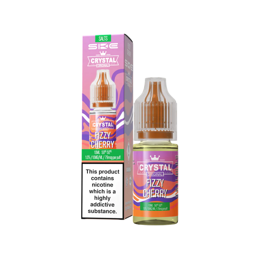 Fizzy Cherry Nic Salt E-Liquid by SKE Crystal Original 10ml
