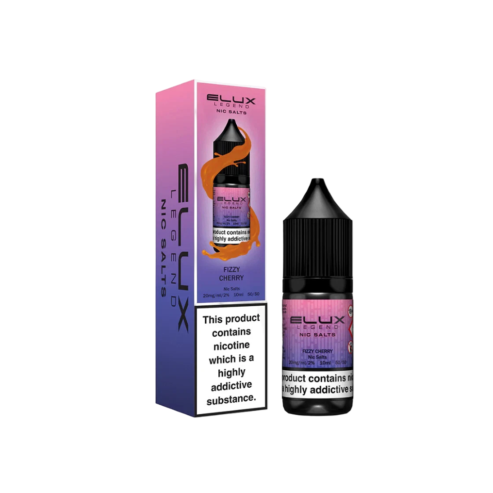Elux legend Fizzy Cherry nic salt vape juice