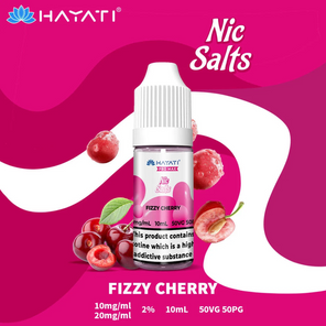Hayati Pro max Nic Salts Fizzy Cherry e-liquid