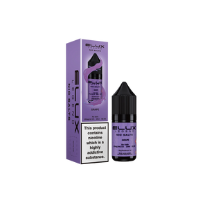 Elux Grape nic salt vape liquid for UK