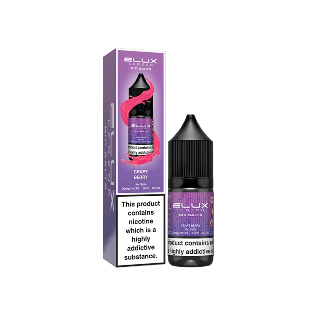 Elux legend Grape Berry nic salt vape juice