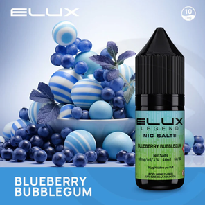 blueberry bubblegum elux nic salt
