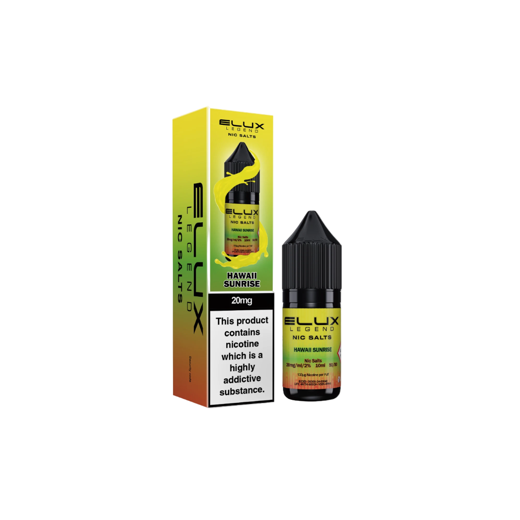 Elux Huwaii Sunrise nicotine salt for UK