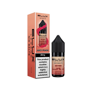 Juicy Peach elux nic salt