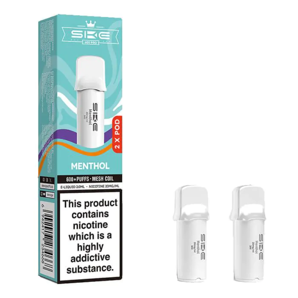 Menthol ske crystal 600 pro prefilled pod kit