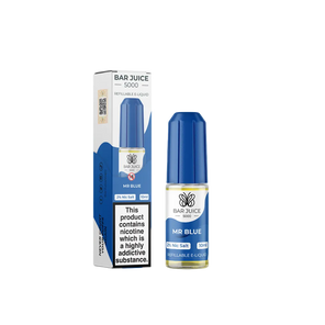 Mr Blue Nic Salt E-Liquid by Bar Juice 5000 Salts 10ml