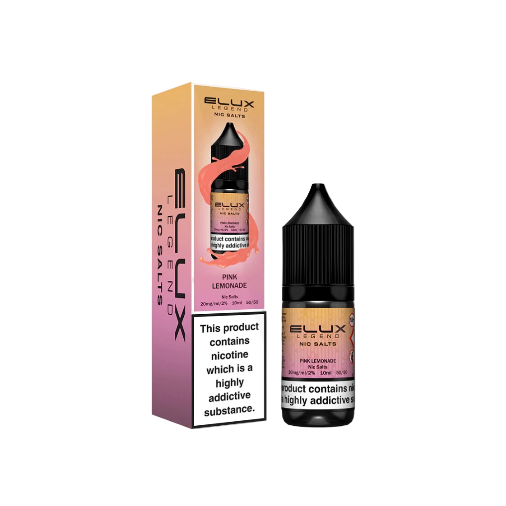 Elux Nic Salts Pink Lemonade e-liquid or Vape eliquid for UK