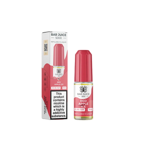Red Apple Ice Nic Salt E-Liquid by Bar Juice 5000 Salts 10ml