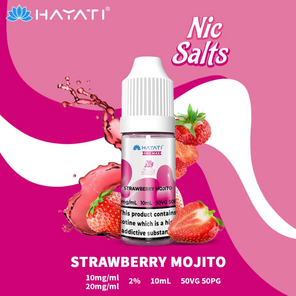 Hayati Pro max nic salt Strawberry Mojito