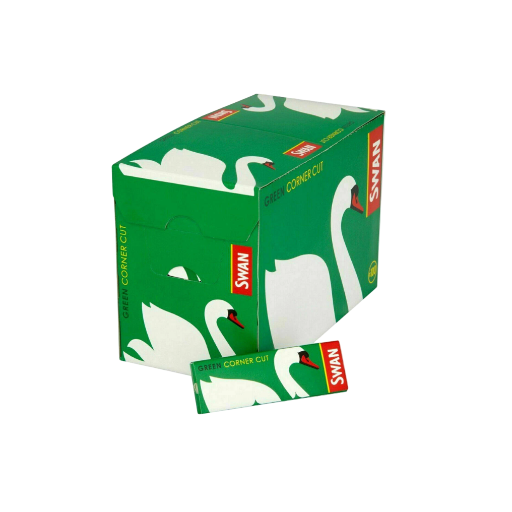 Green Rolling Papers By SWAN - Regular Size