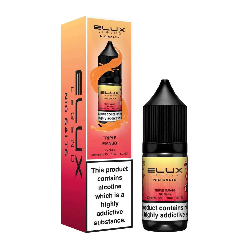Elux legend Triple Mango nic salt vape juice