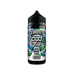 Seriously Pod Fill 2 Cool Mint E-liquid Shortfill