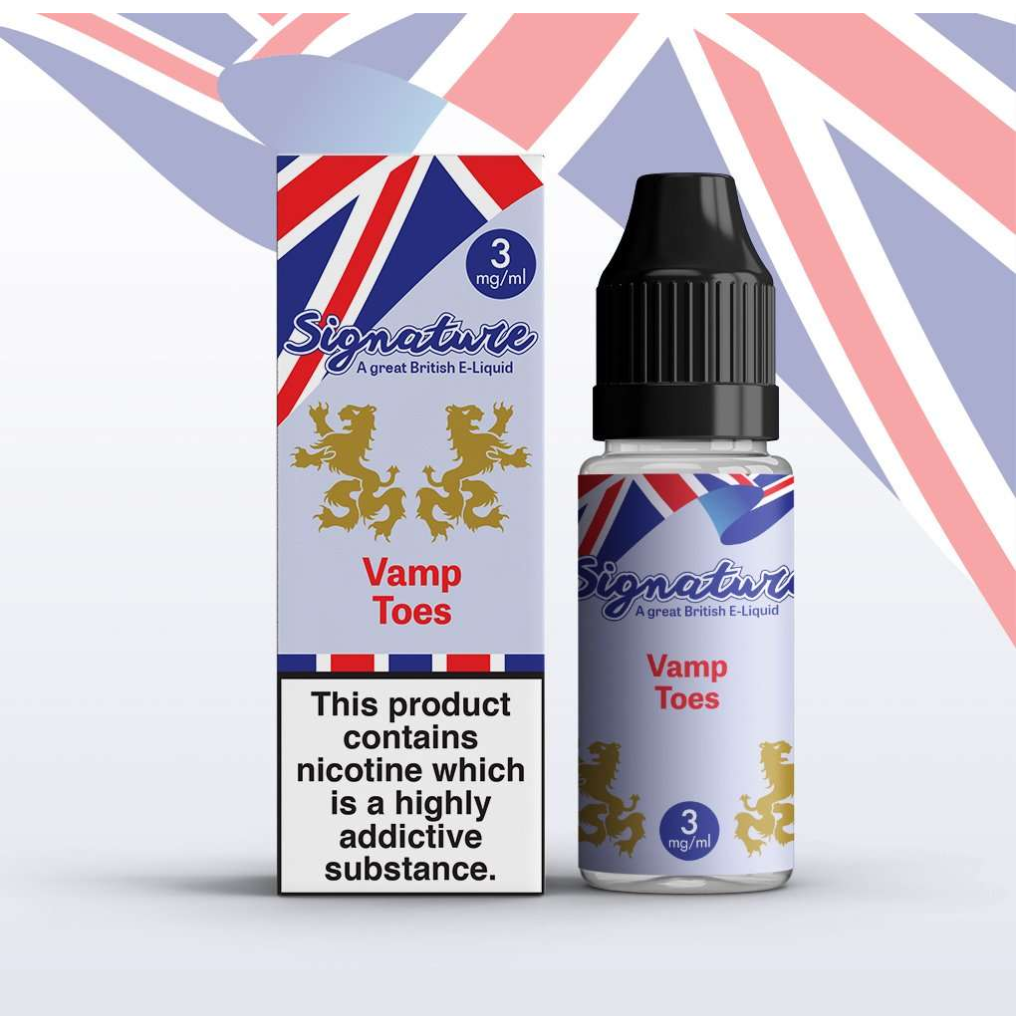 Vamp Toes Signature E Liquid - 10ml