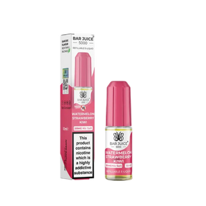 Watermelon, Strawberry & Kiwi Nic Salt E-Liquid by Bar Juice 5000 10ml