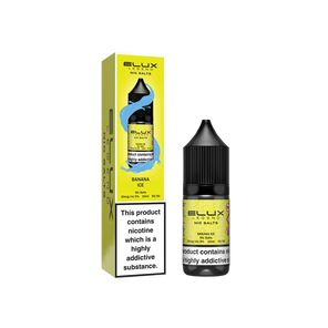 Elux legend nic salt vape juice banana ice