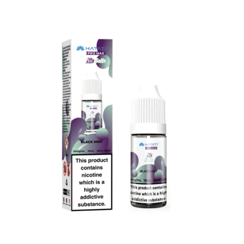 Black Mint Nic Salt E-Liquid by Hayati  10ml