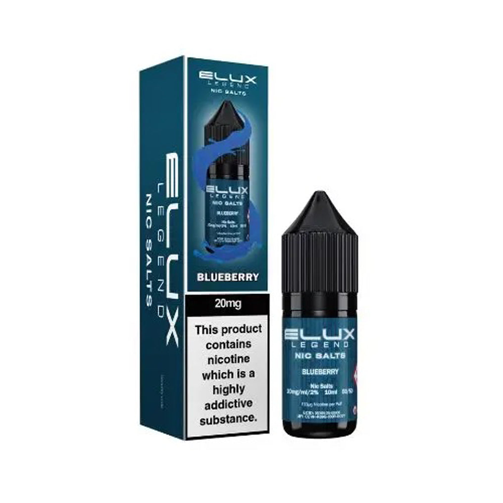 Blueberry Nic Salt E-Liquid by Elux 10ml