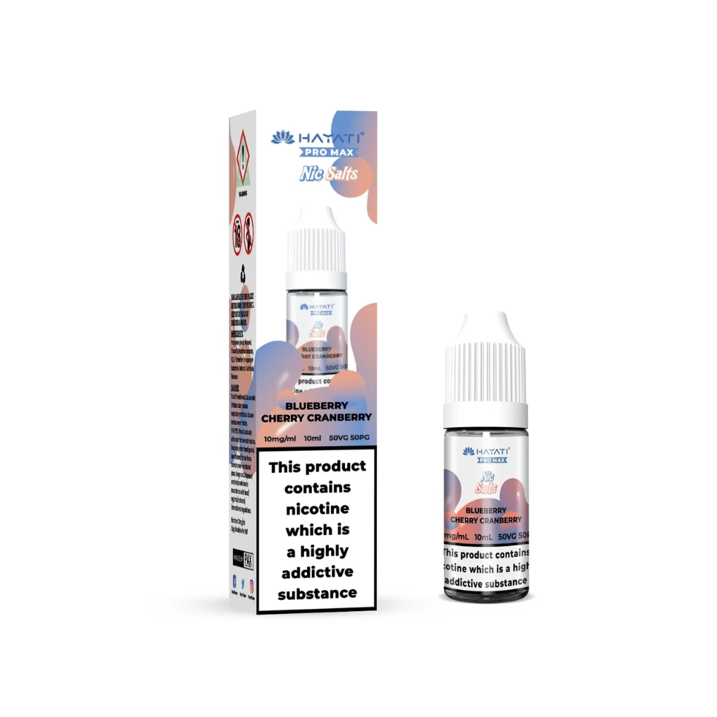 Blueberry Cherry Cranberry ic Salt E-liquid by Hayati  10ml