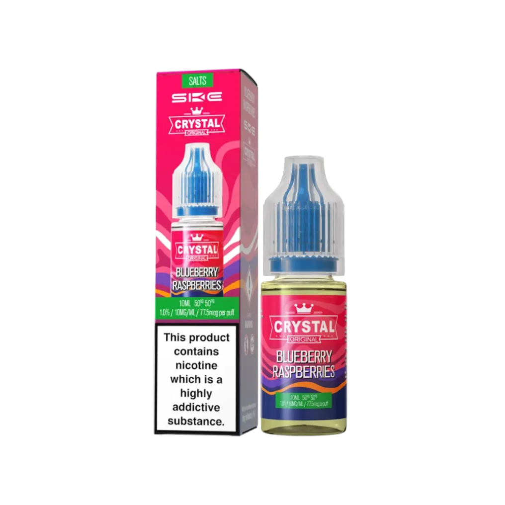 Blueberry Raspberries Nic Salt E-Liquid by SKE Crystal Original 10ml