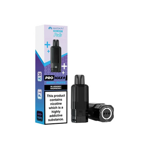 Hayati Pro Max plus Blueberry Raspberry vape pods UK