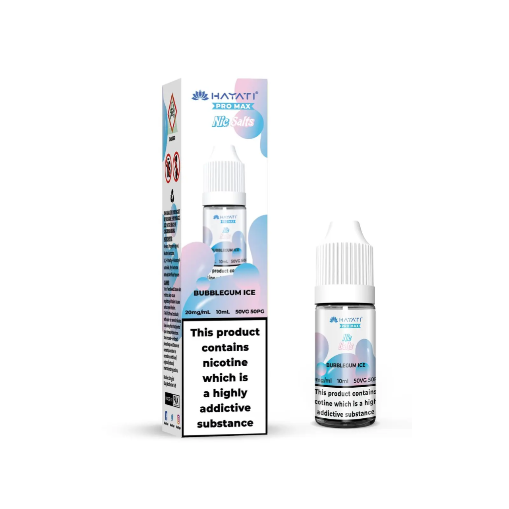 Bubblegum Ice Nic Salt E-Liquid by Hayati  10ml