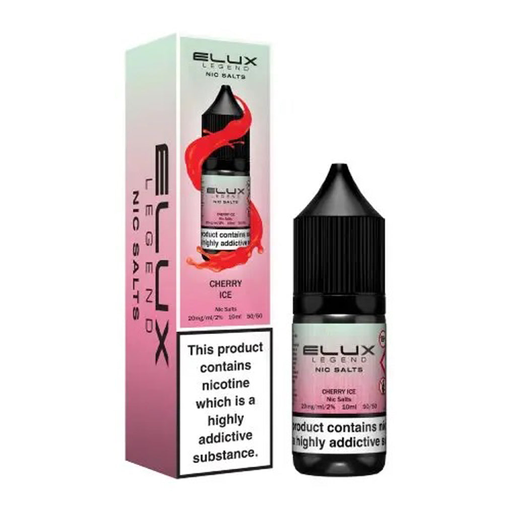 Cherry Ice Nic Salt E-Liquid by Elux Legend 10ml