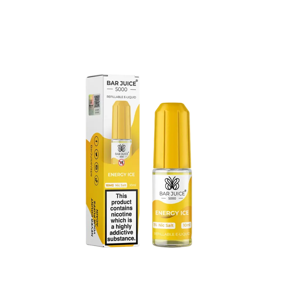 Energy Ice Nic Salt E-Liquid by Bar Juice 5000 Salts 10ml