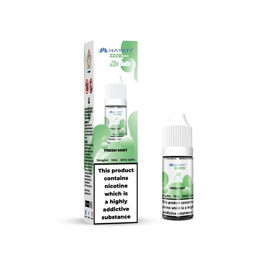 Fresh Mint Nic Salt E-liquid by Hayati  10ml