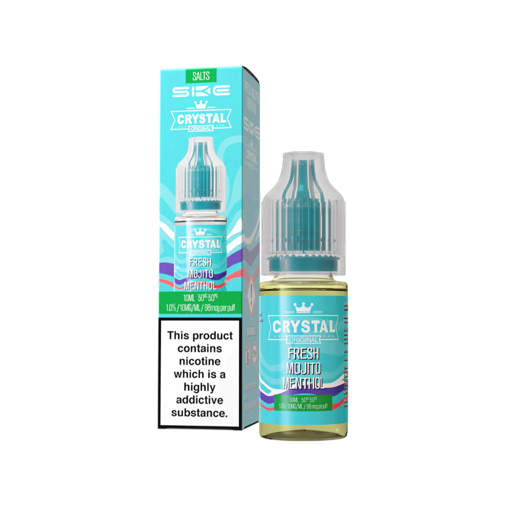 Fresh Mojito Menthol Nic Salt E-Liquid by SKE Crystal Original 10ml