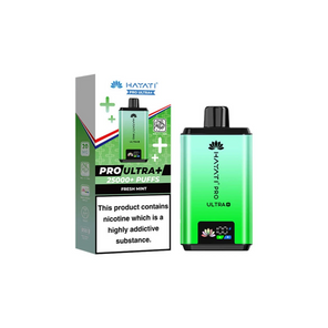 Fresh Mint hayati pro ultra plus 25000 prefilled pod kit