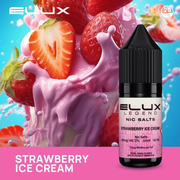 Elux Legend Strawberry Ice Cream Nic Salts 