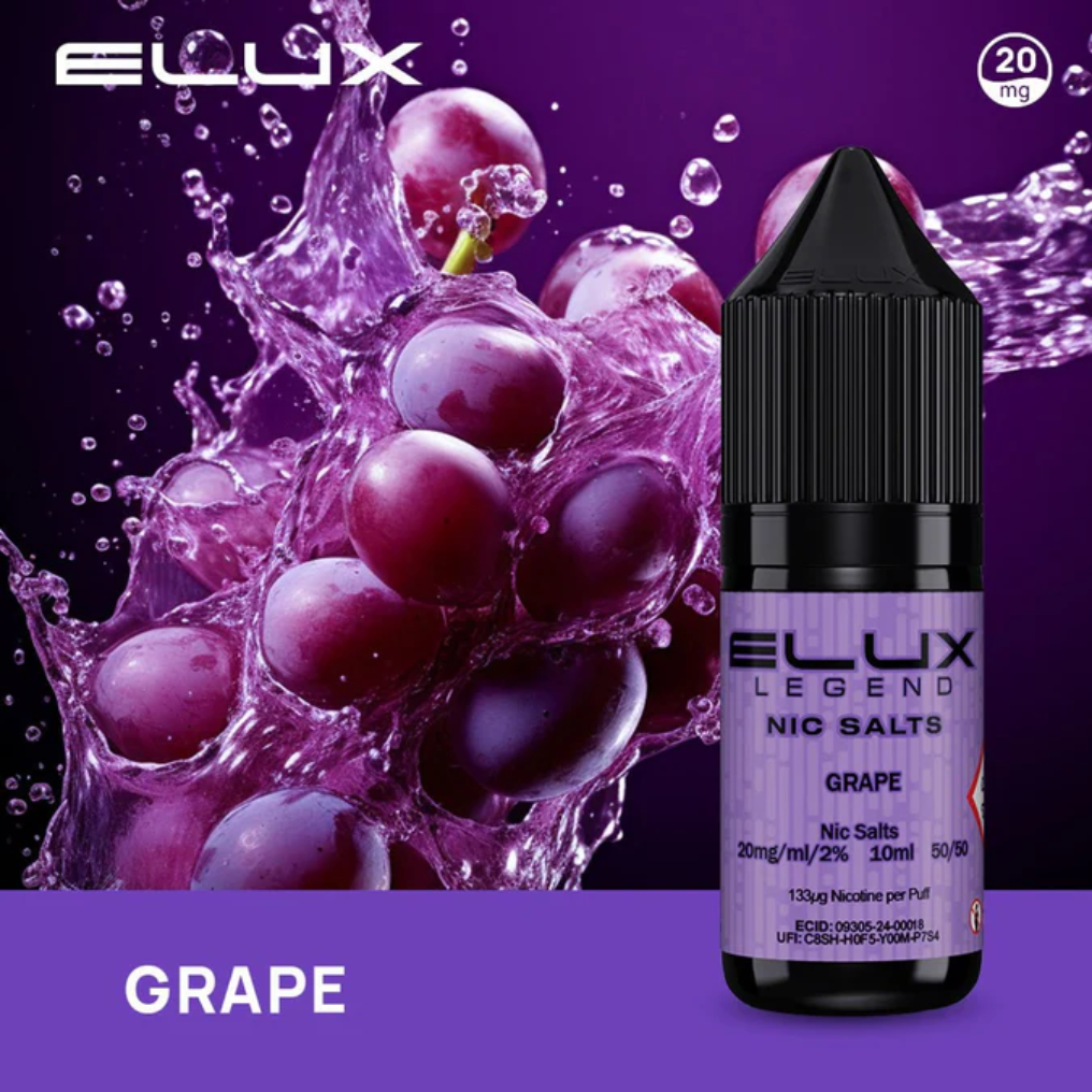 Grape elux nic salt