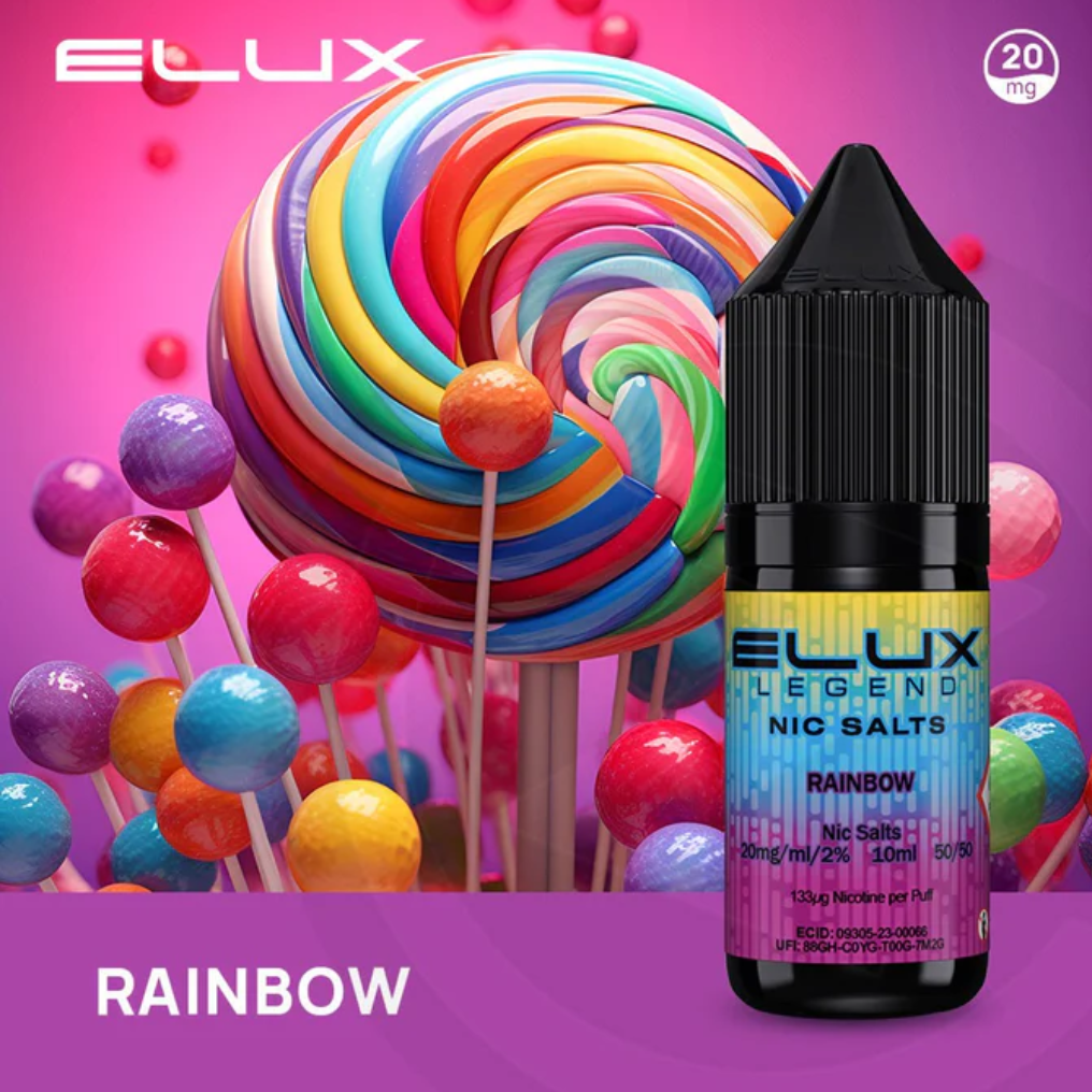 Rainbow elux nic salt