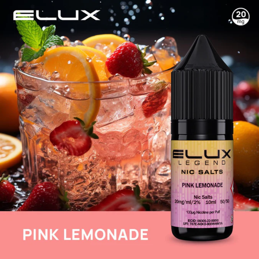 pink lemonade elux nic salt