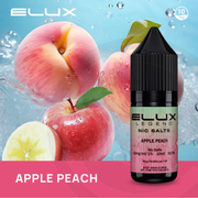 apple peach elux nic salt