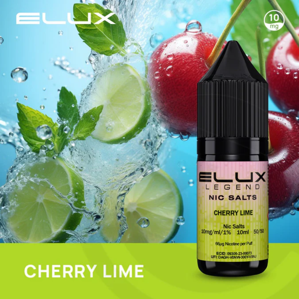 cherry lime elux nic salt
