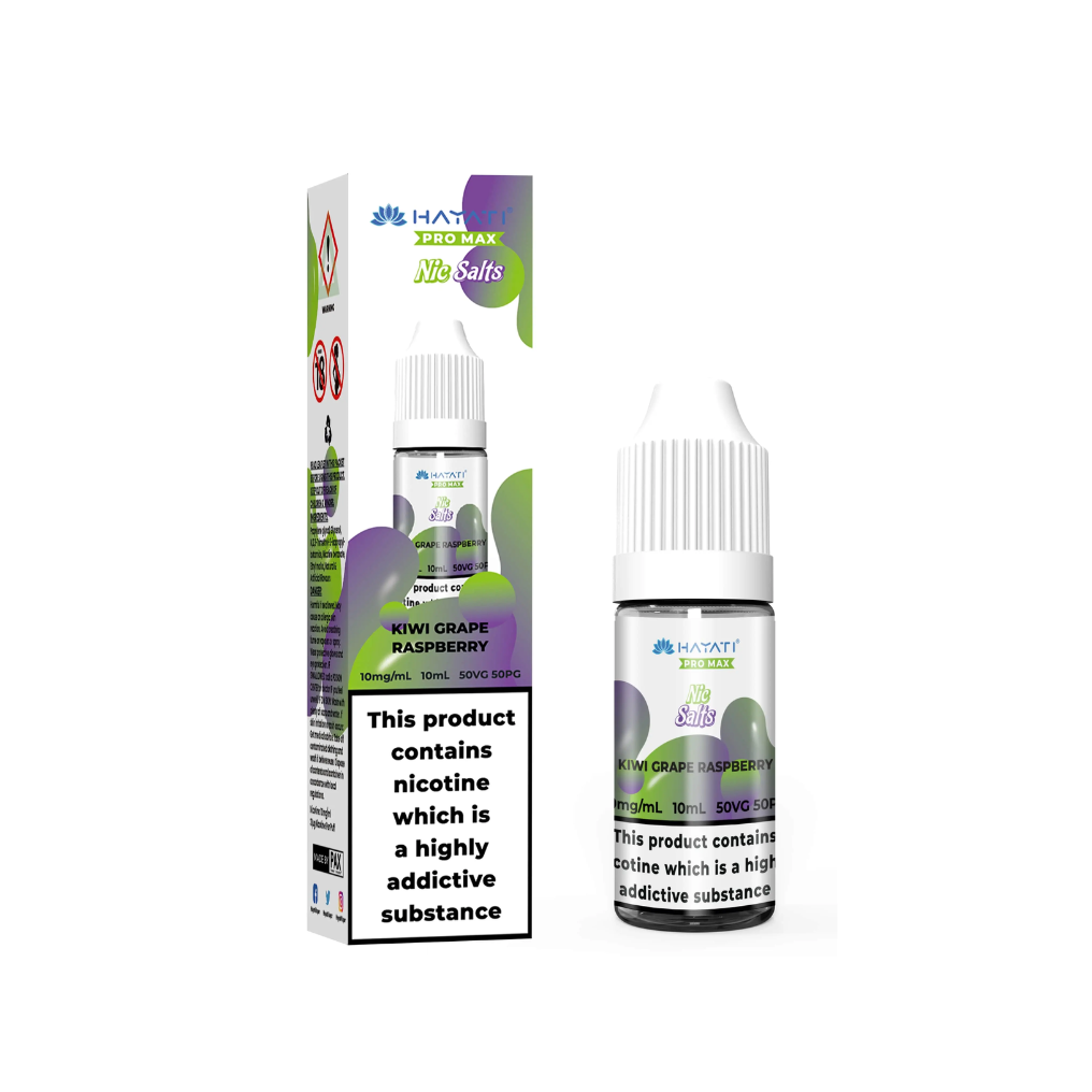 Kiwi Grape Raspberry Nic Salt E-Liquid by Hayati  10ml